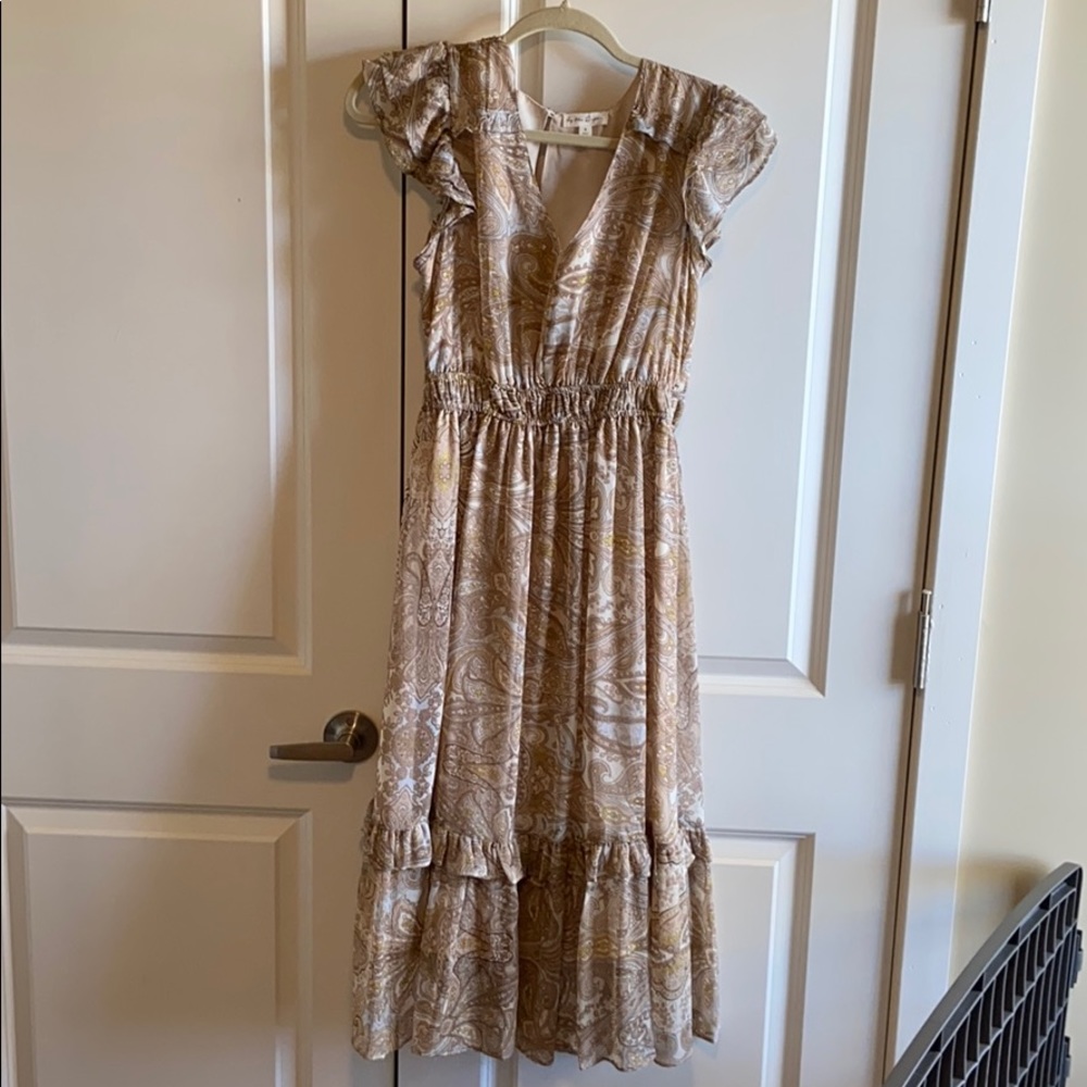 Patterned Midi - image 1